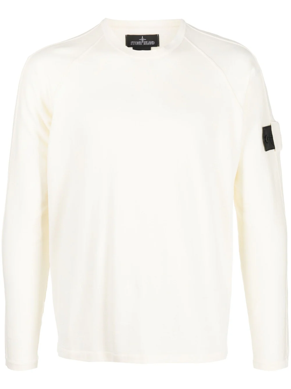 STONE ISLAND SHADOW PROJECT LONG-SLEEVED SWEATSHIRT WITH LOGO PATCH