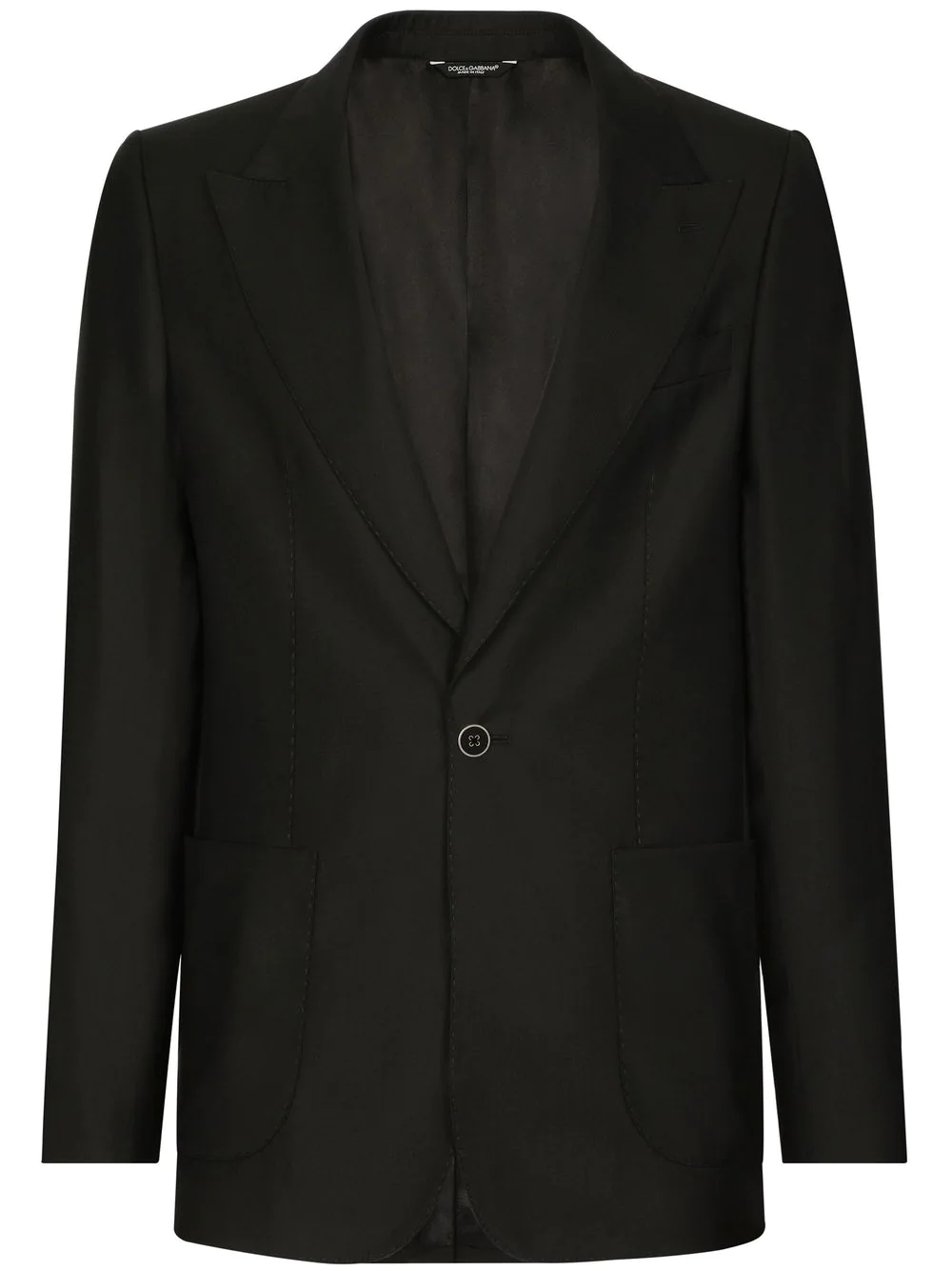 DOLCE & GABBANA TAILORED BLAZER WITH SINGLE BUTTON