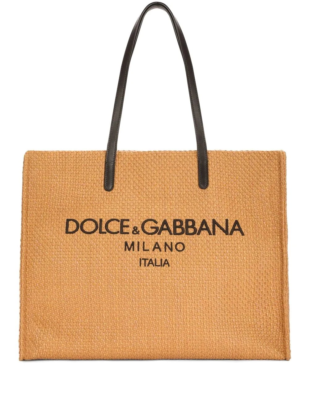 DOLCE & GABBANA TOTE BAG WITH EMBROIDERY