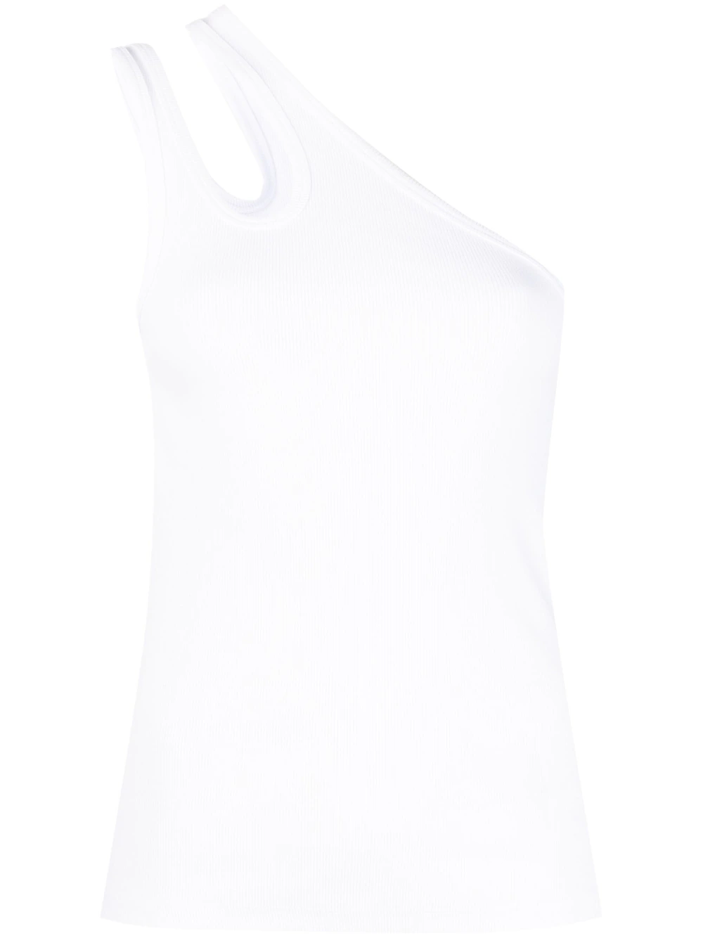 Remain Birger Christensen Tonya Cotton Blend Jersey Tank Top In White