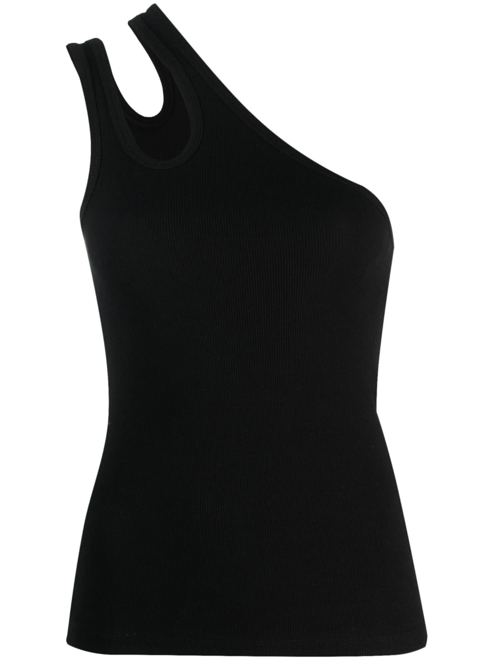Remain Birger Christensen Tonya Cotton Blend Jersey Tank Top In Black
