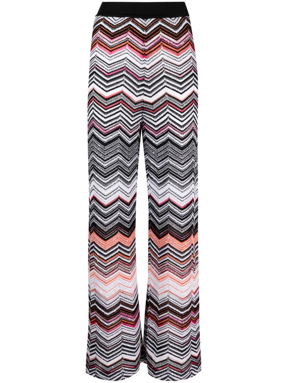 MISSONI WIDE-LEG TROUSERS WITH EMBROIDERY