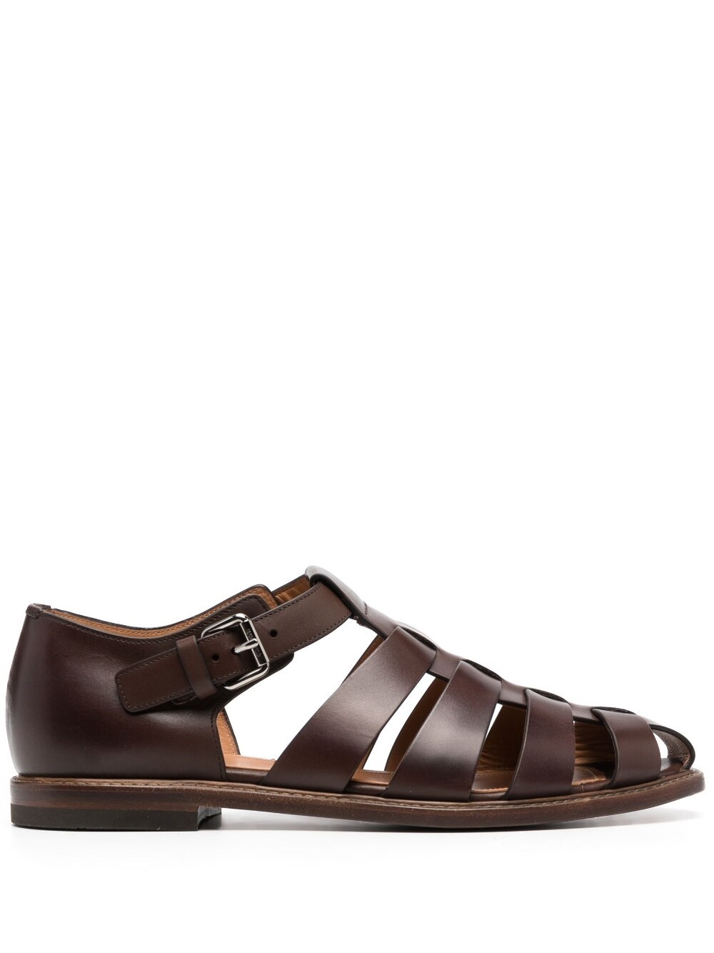 Church's Fisherman Nevada Buckled Sandals In Brown