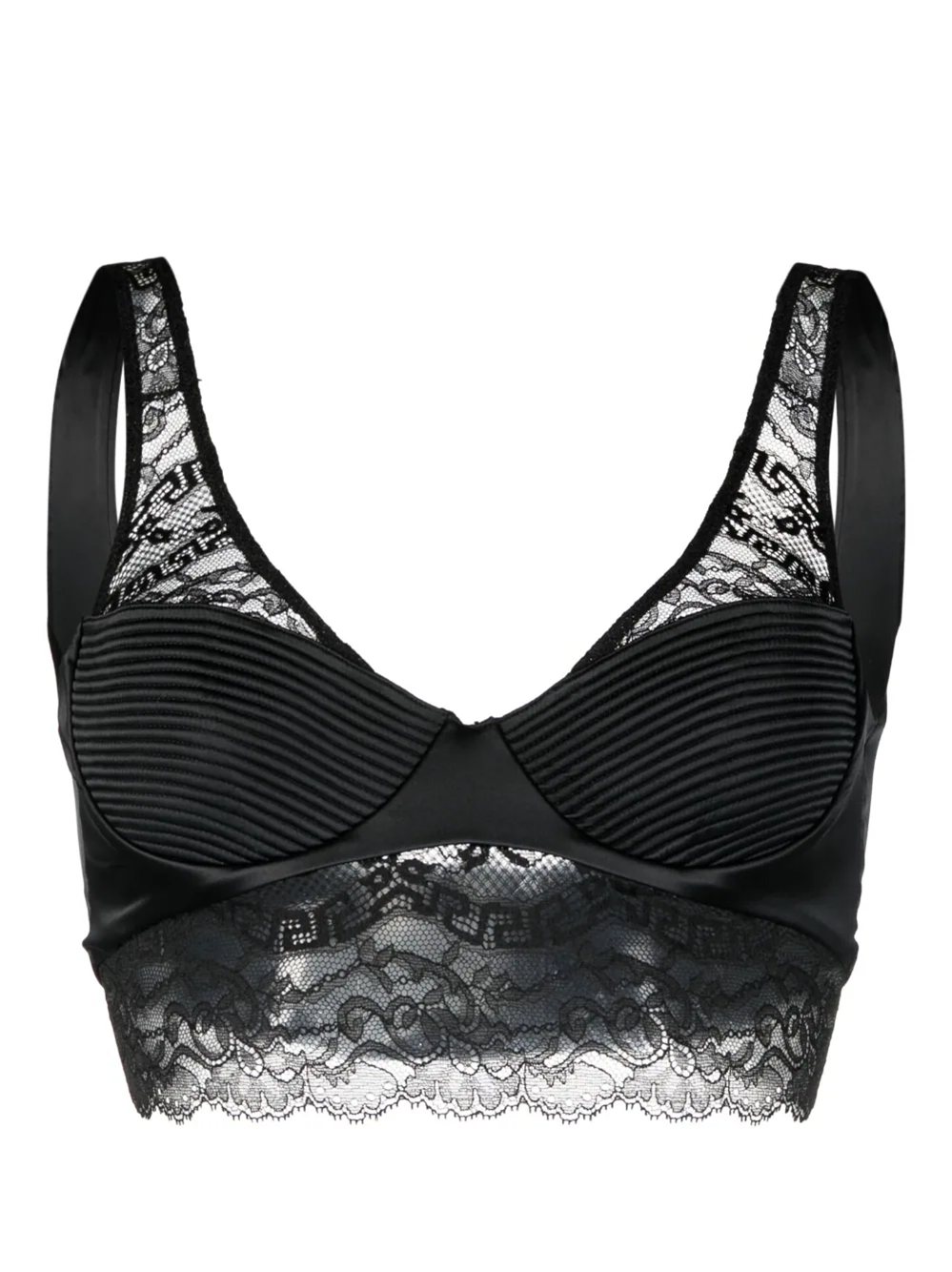 VERSACE BRALETTE TOP WITH GRECA DETAIL