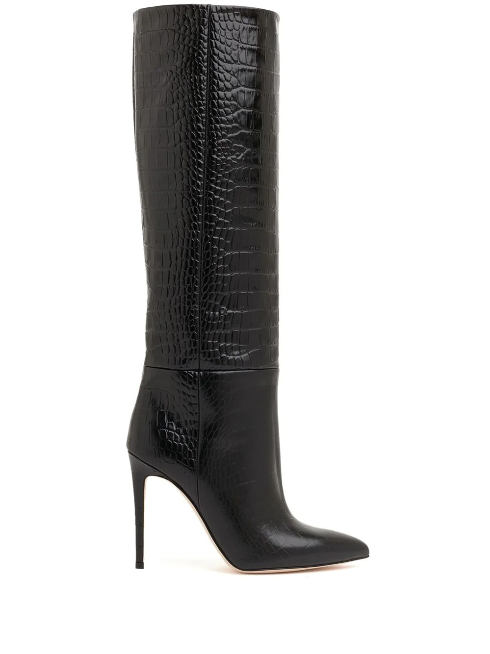 PARIS TEXAS BOOTS WITH CROCODILE EFFECT