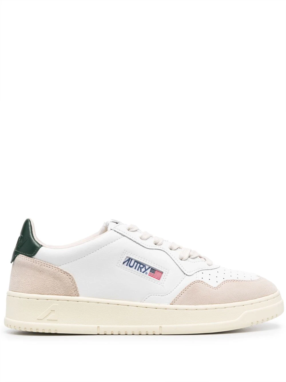 Shop Autry Medalist Sneakers With Inserts In White