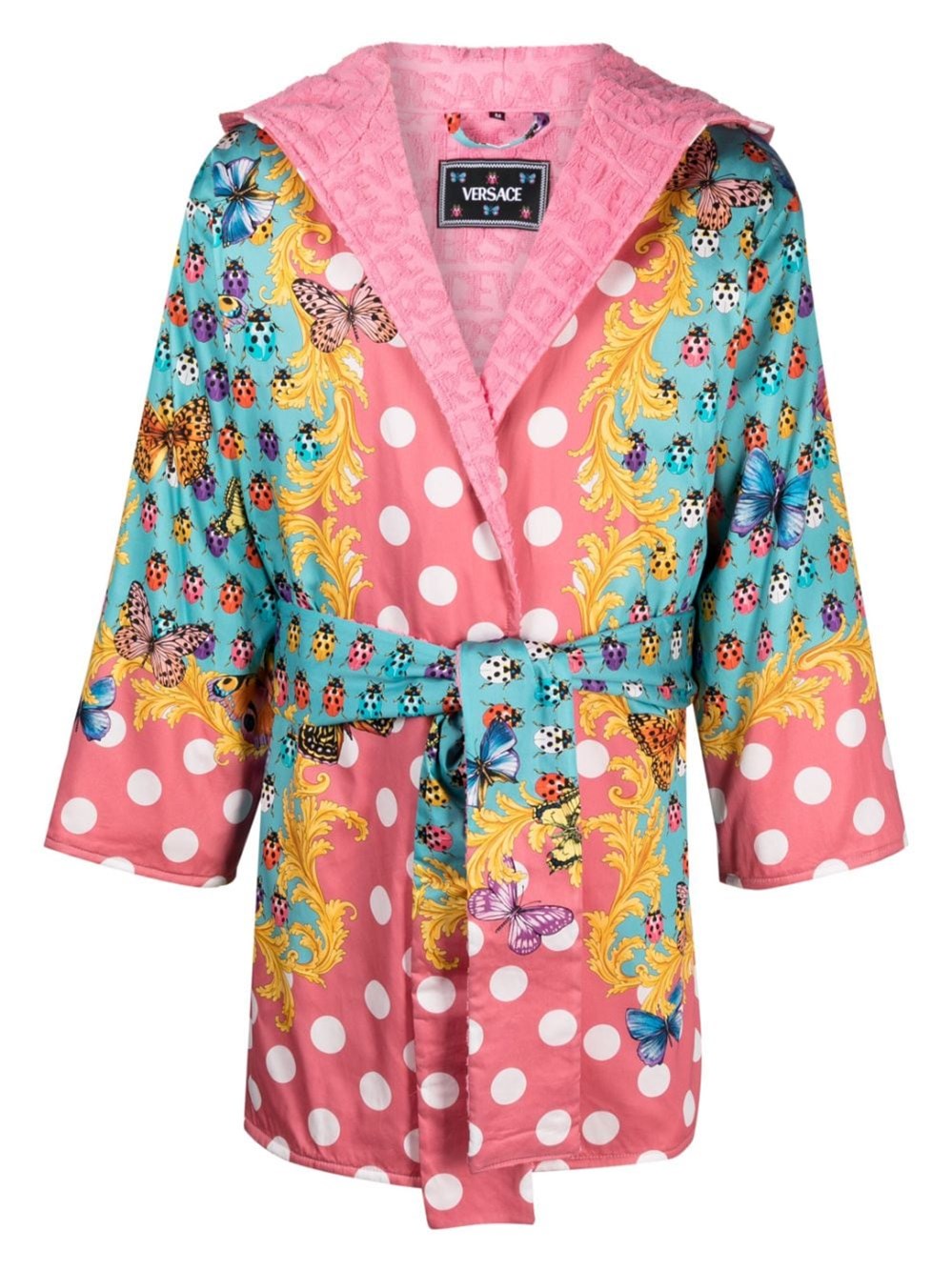 VERSACE BUTTERFLIES BATHROBE