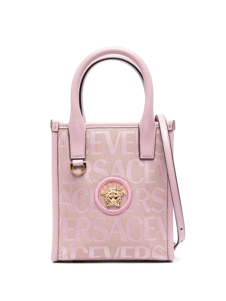 Versace Large Versace Allover-jacquard Tote Bag - Farfetch