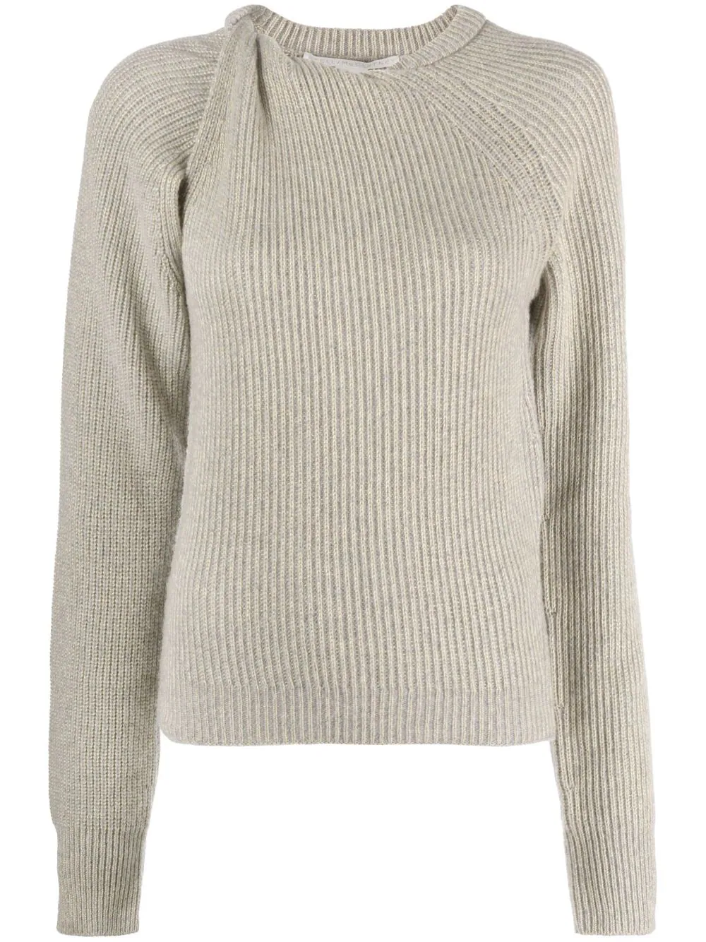 STELLA MCCARTNEY RIBBED KNIT WITH TWIST DETAIL