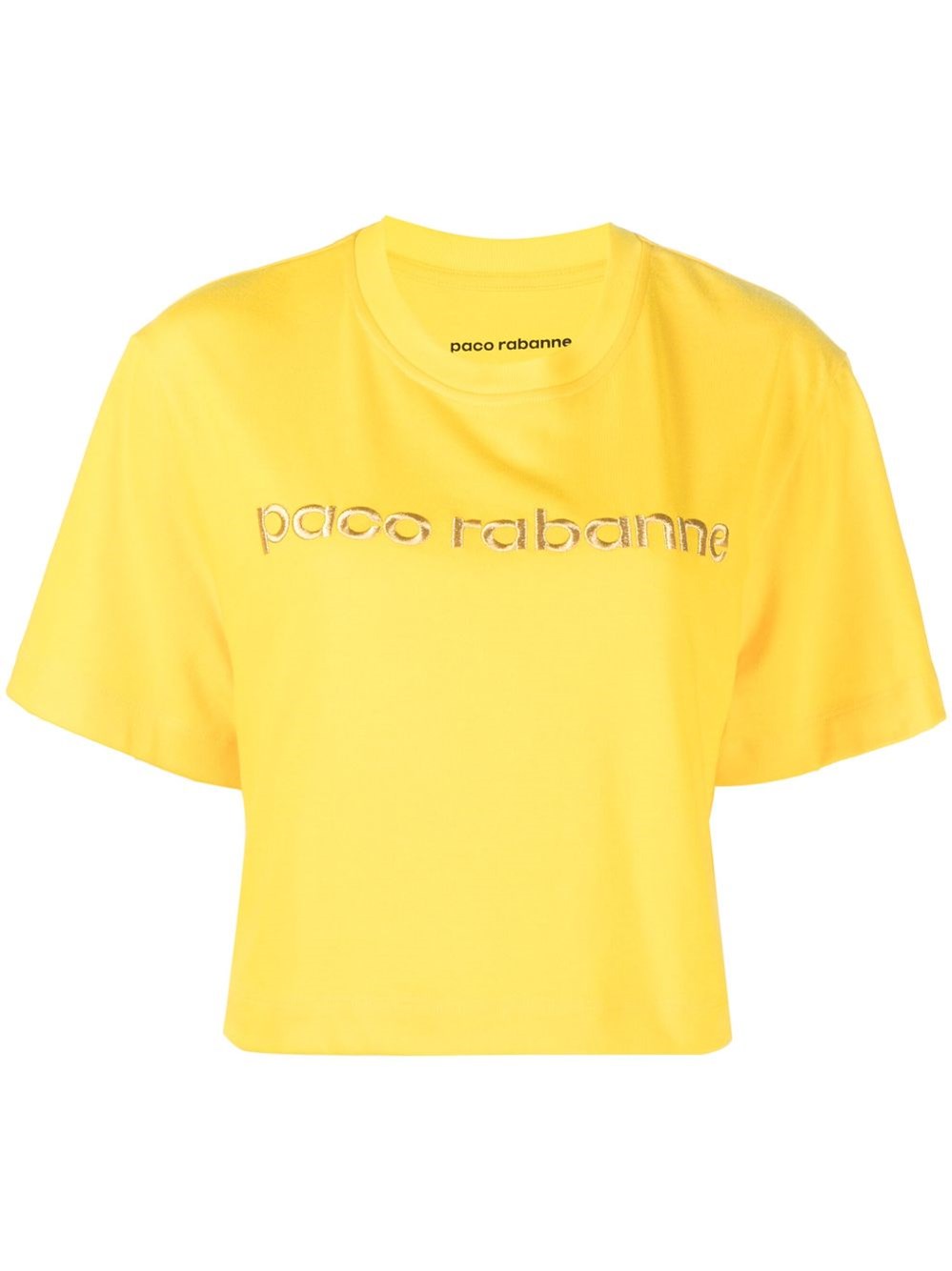 RABANNE T-SHIRT WITH EMBROIDERY