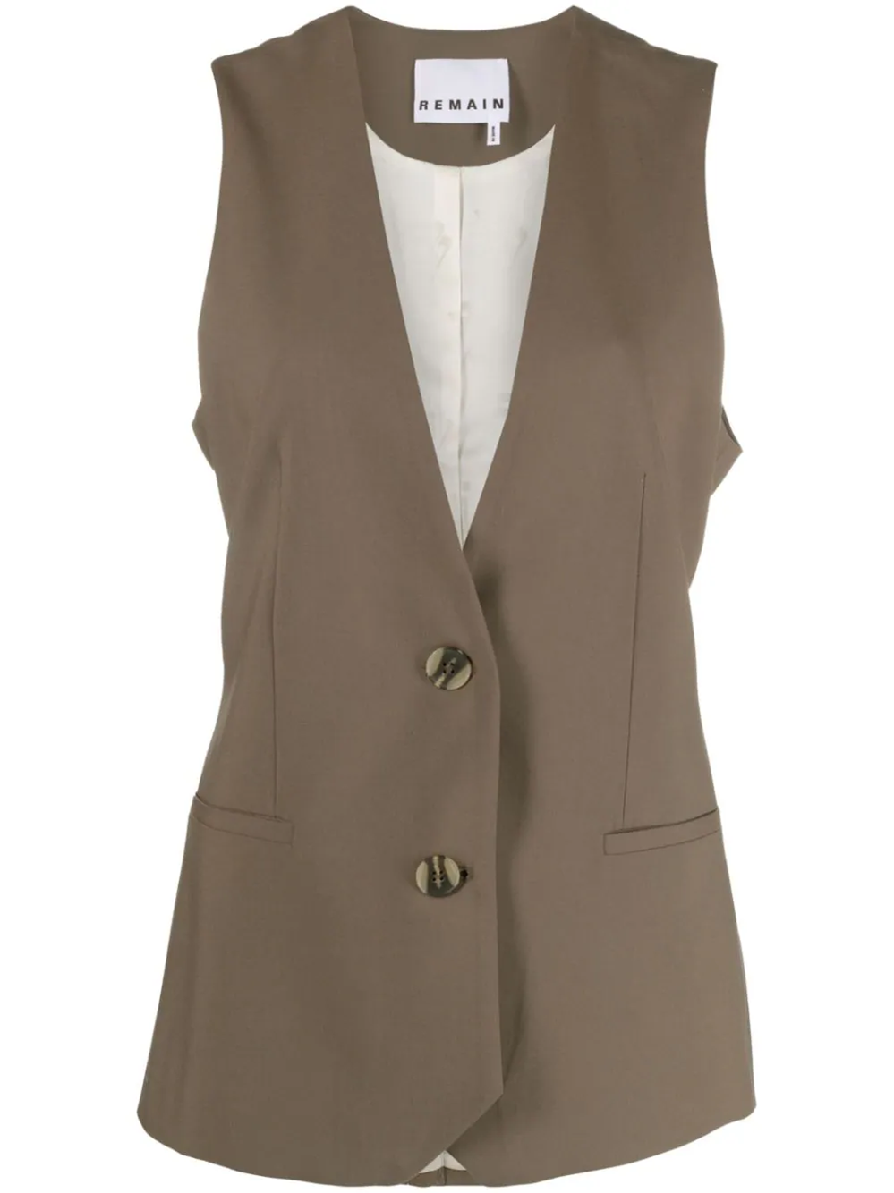 REMAIN V-NECK LAYERED VEST