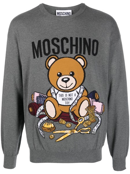 Teddy Bear motif sweatshirt, Moschino