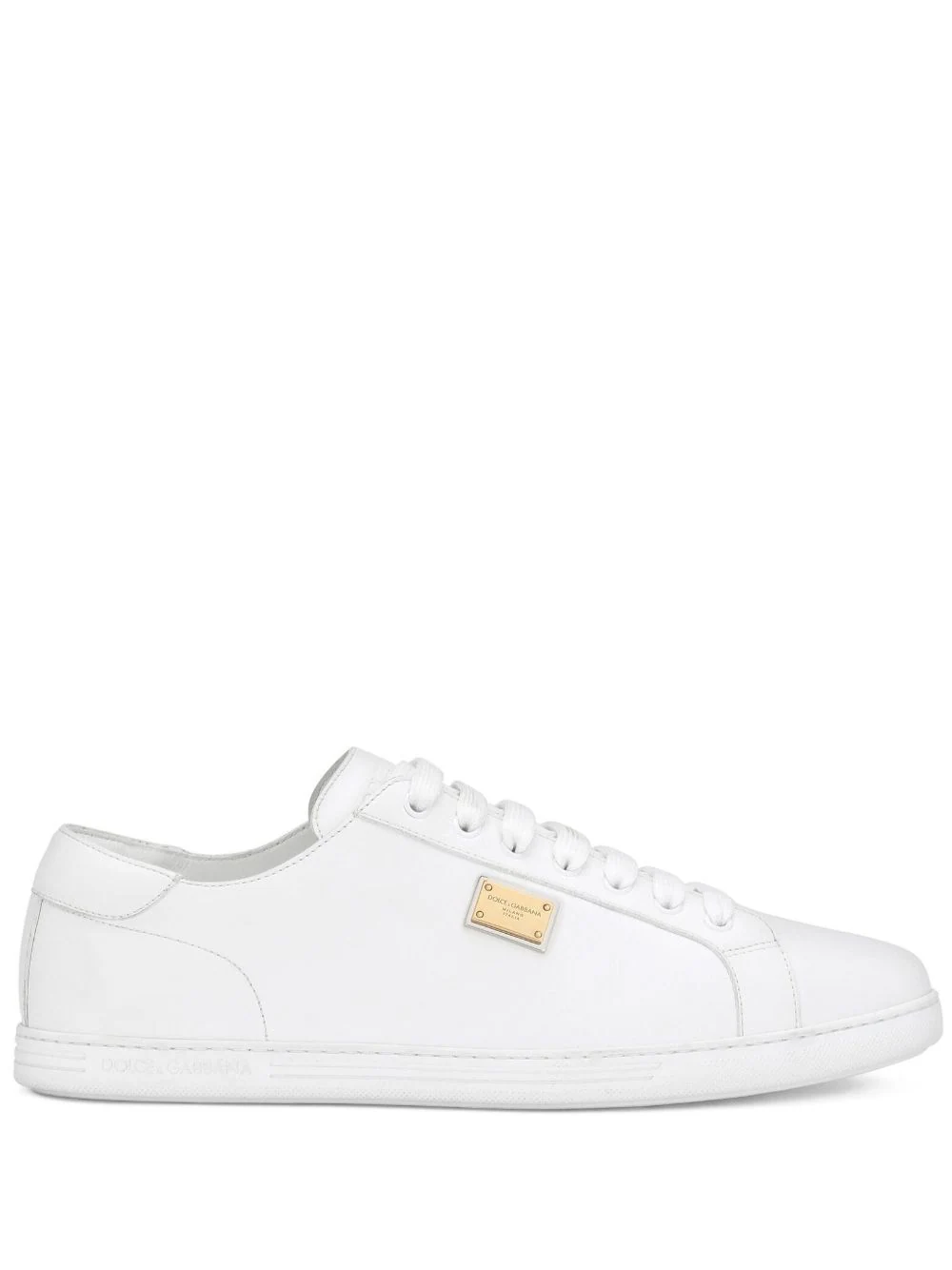 Shop Dolce & Gabbana Saint Tropez Sneakers In White