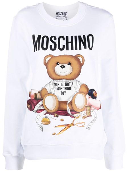 moschino Sweatshirt with Teddy Bear print available on