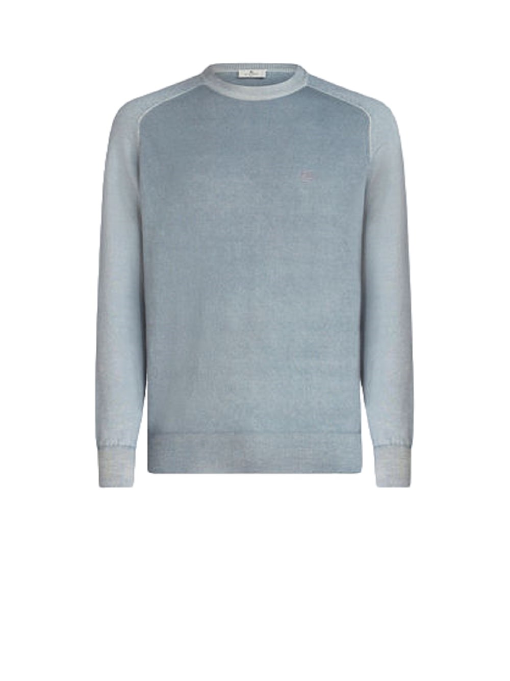 Shop Etro Crewneck Sweater In Blue