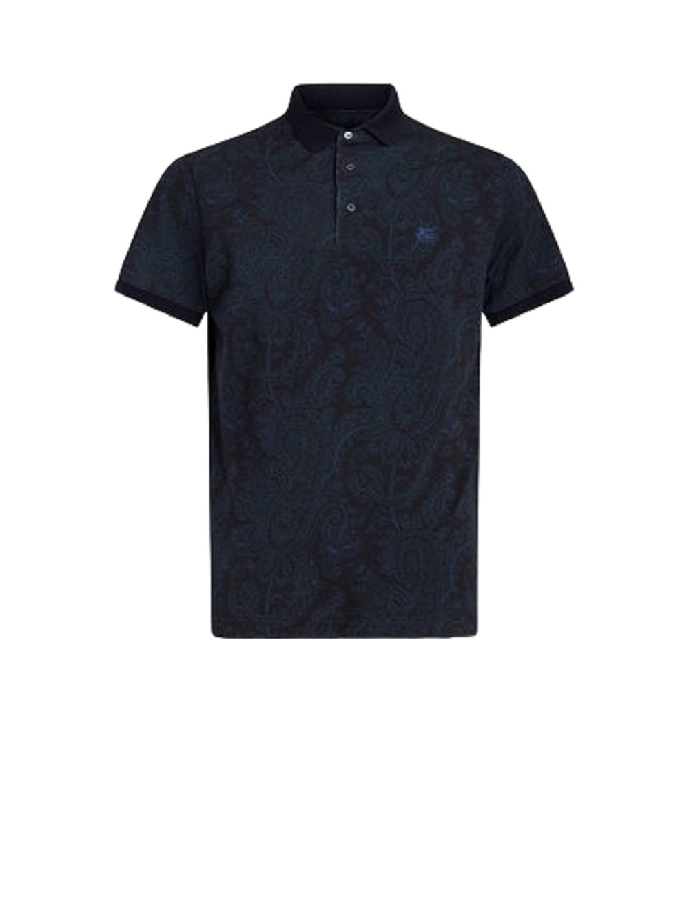 ETRO POLO SHIRT IN COTTON JERSEY