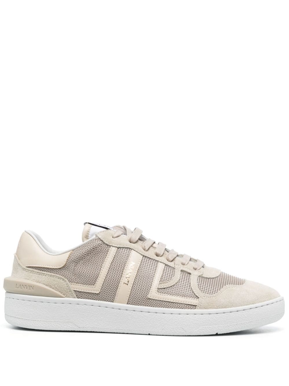 Lanvin Sneakers Beige In Nude & Neutrals