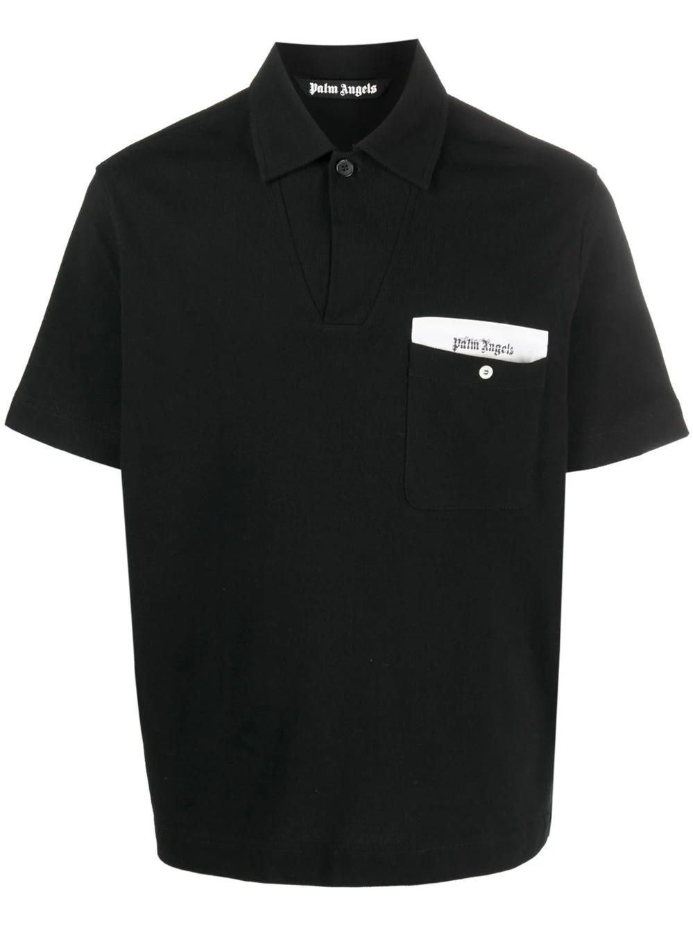 Shop Palm Angels Polo Sartorial Tape In Black