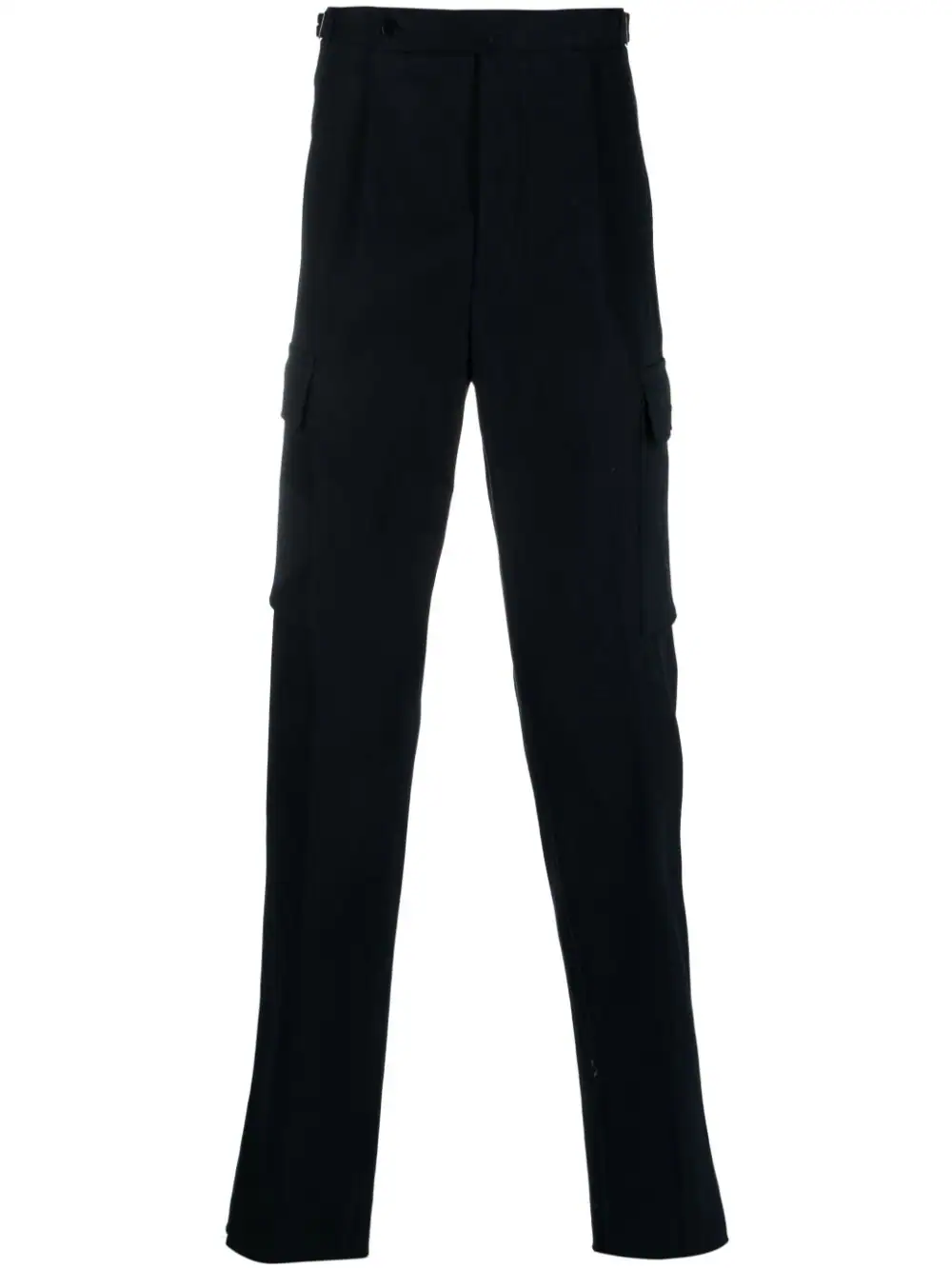 kiton trousers with off-center pleats