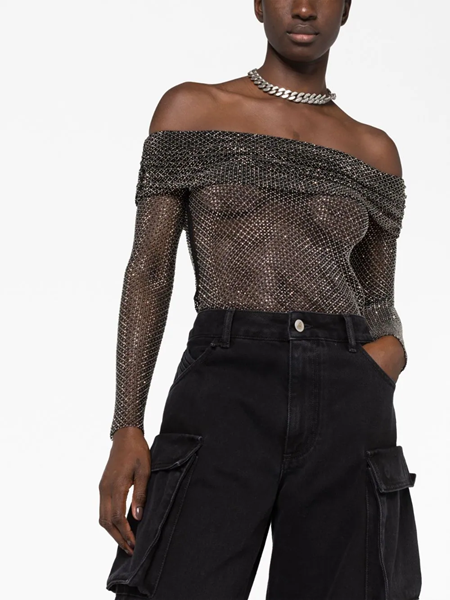 self portrait Off the shoulder top available on