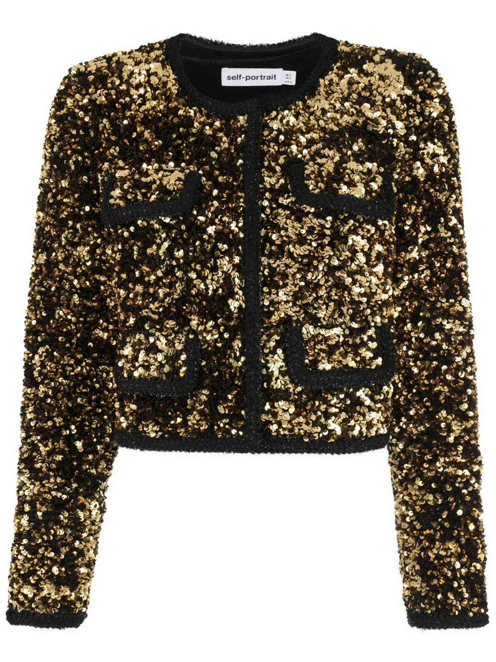 self-portrait Sequin jacket available on theapartmentcosenza.com