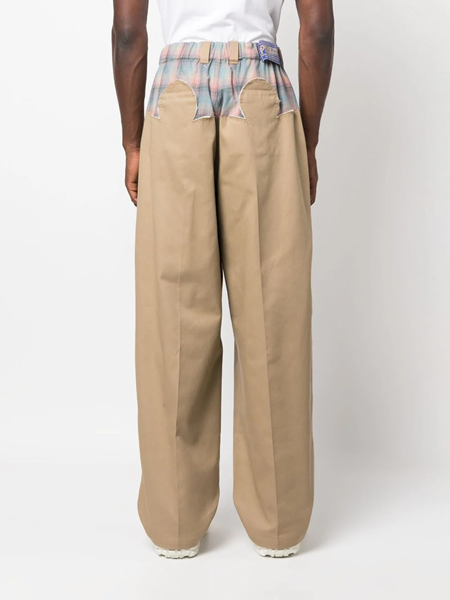 maison margiela Maison Margiela x Pendleton checked trousers