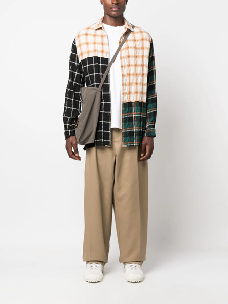 Maison Margiela x Pendleton checked trousers