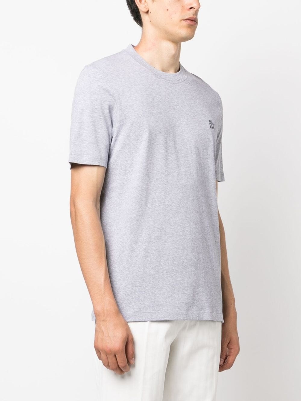 brunello cucinelli T-shirt with embroidery available on