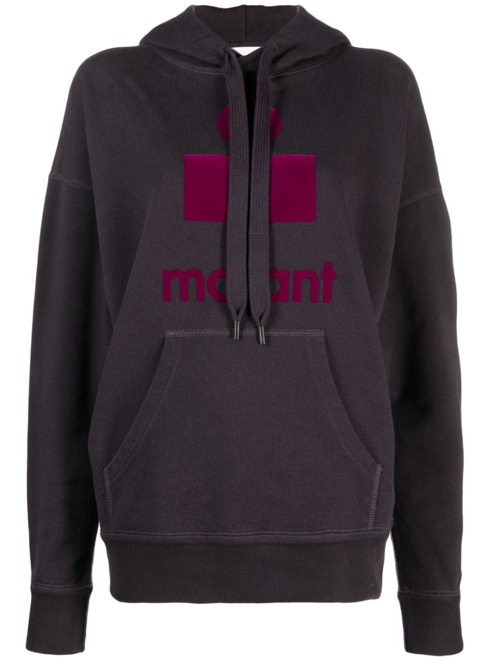 Shop Isabel Marant Étoile Mansel Sweatshirt With Print In Grey