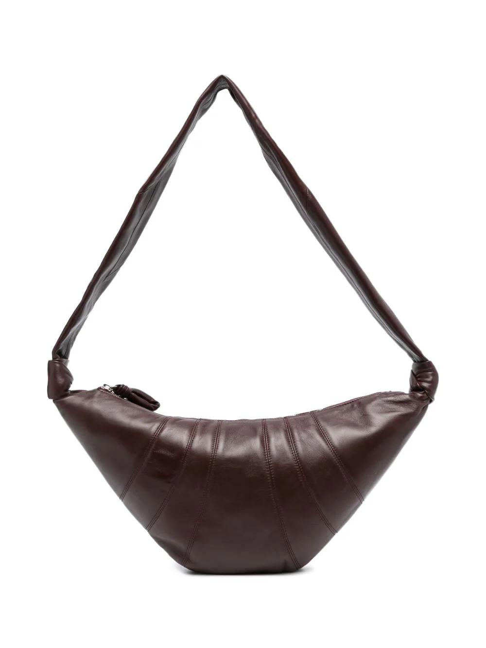 Hobo Shoulder Bag in Dark Brown - LEMAIRE - Lemaire-EU