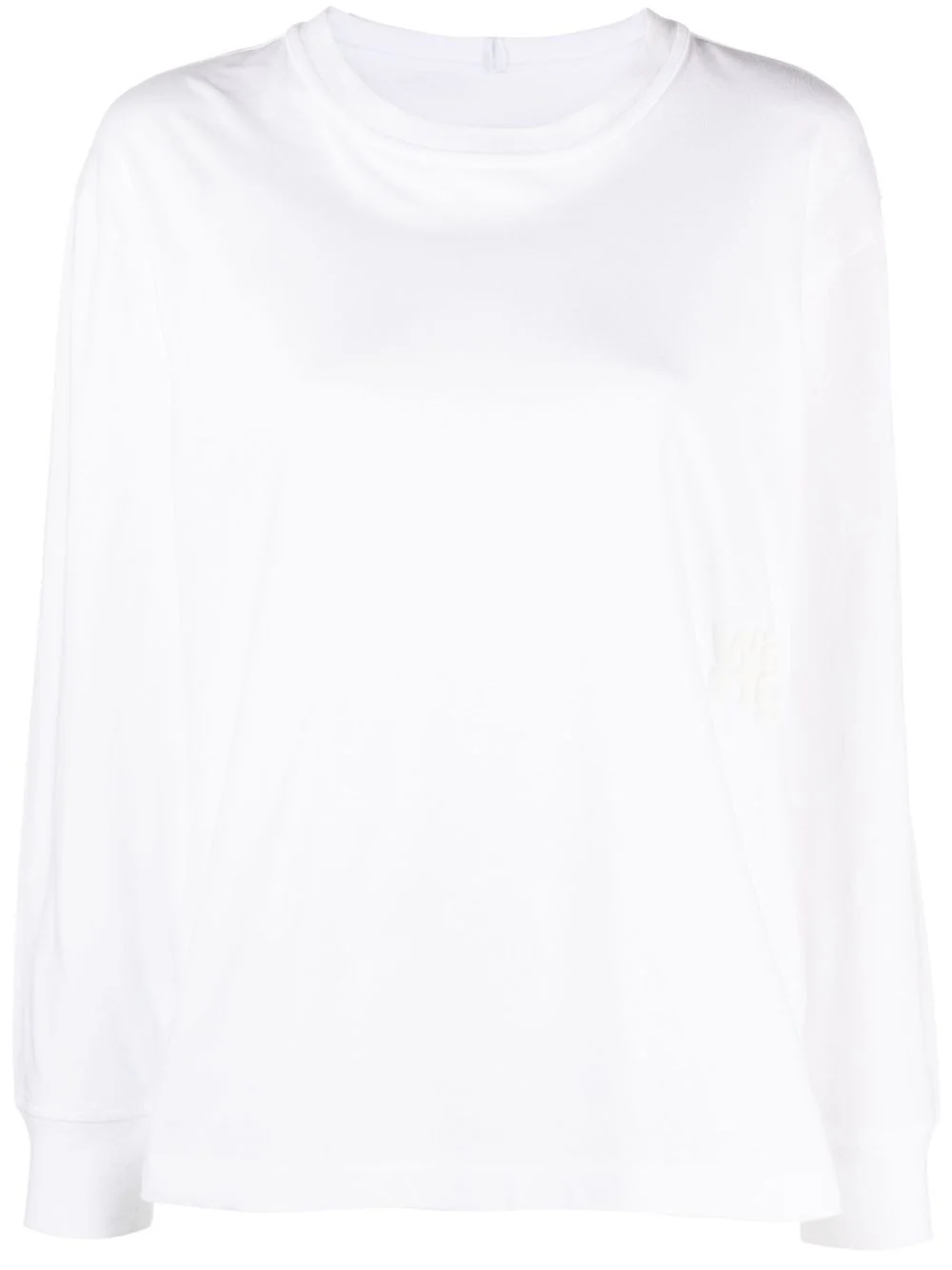 Shop Alexander Wang T-shirt With Logo Application In White