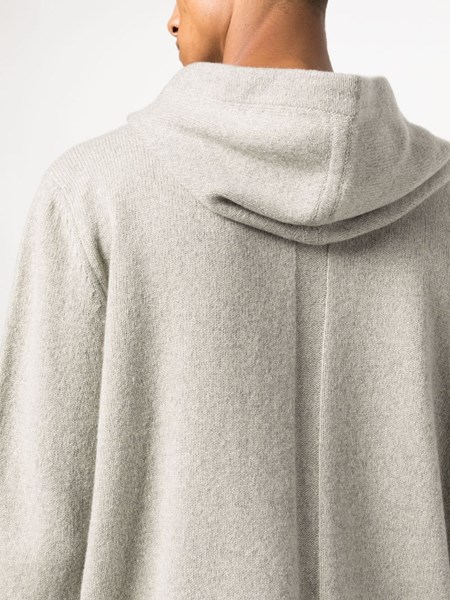 Long zippered poncho shirt, Rick Owens