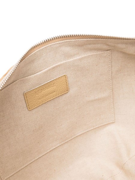 Croissant Medium Leather Shoulder Bag in Beige - Lemaire