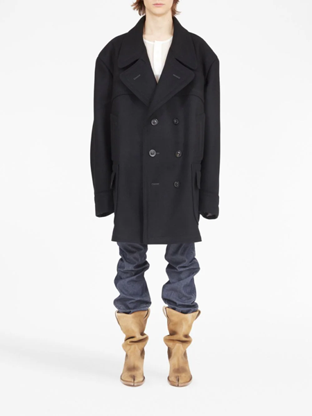 Maison Margiela Oversized double-breasted coat