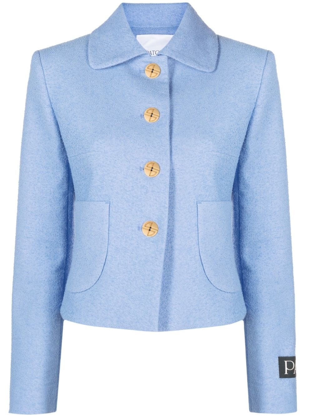 PATOU PATOU TAILORED JACKET WITH LONG SLEEVES