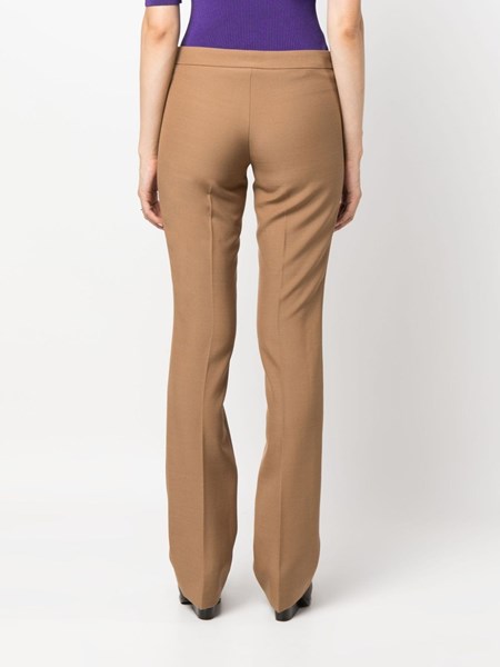 Slim-fit trousers with zip