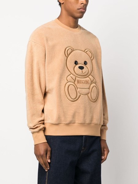 moschino Sweatshirt with Teddy Bear embroidery available on  theapartmentcosenza.com - 31432 - MA