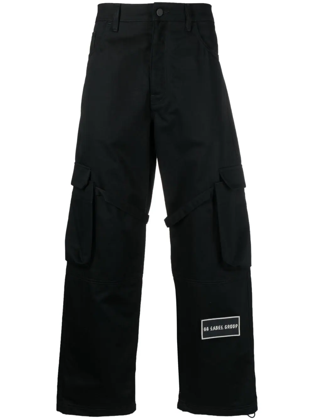 44 Label Group Cargo Pants In Black