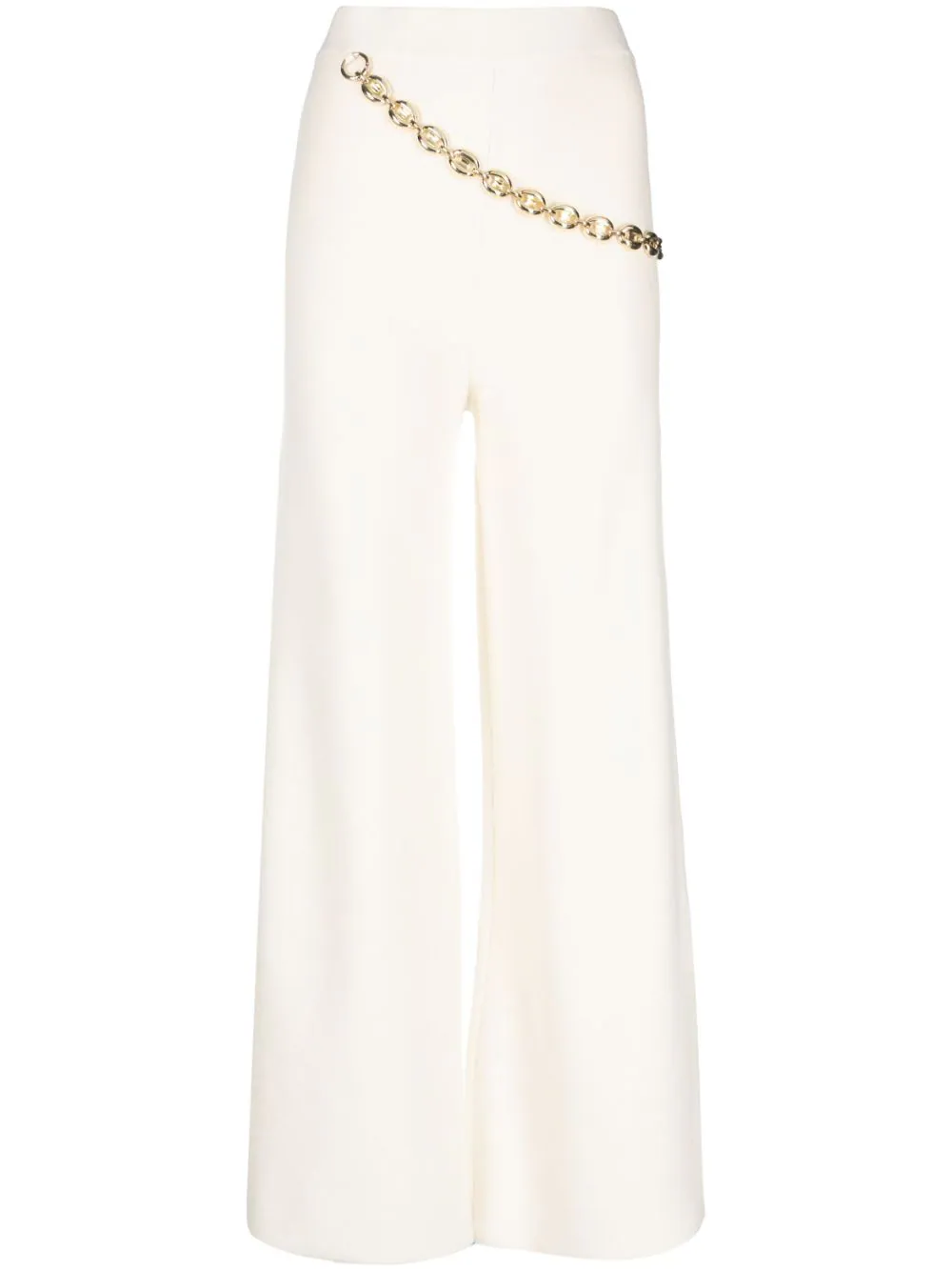 RABANNE TROUSERS WITH CHAIN DETAIL