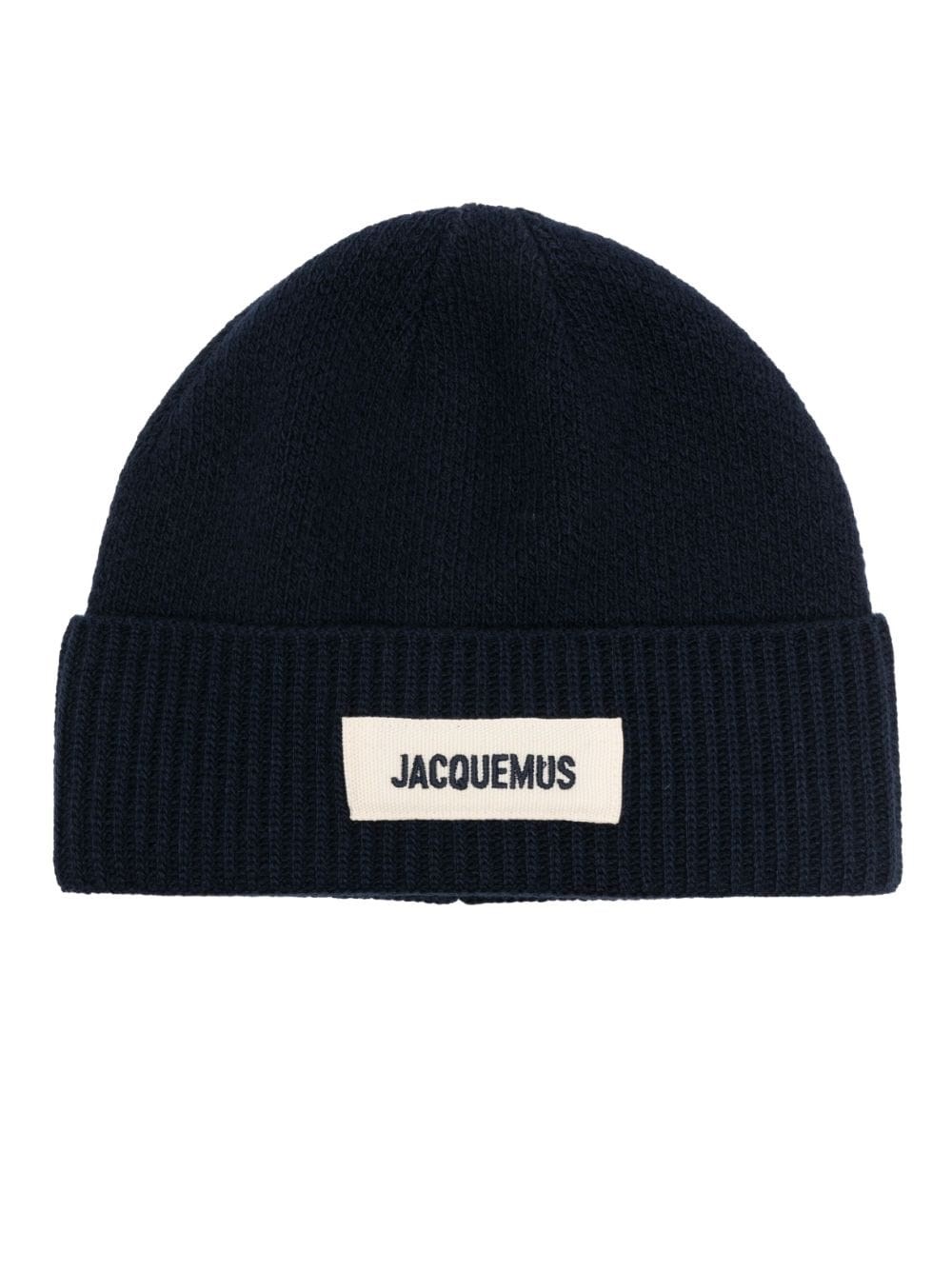jacquemus le bonnet merino wool beanie