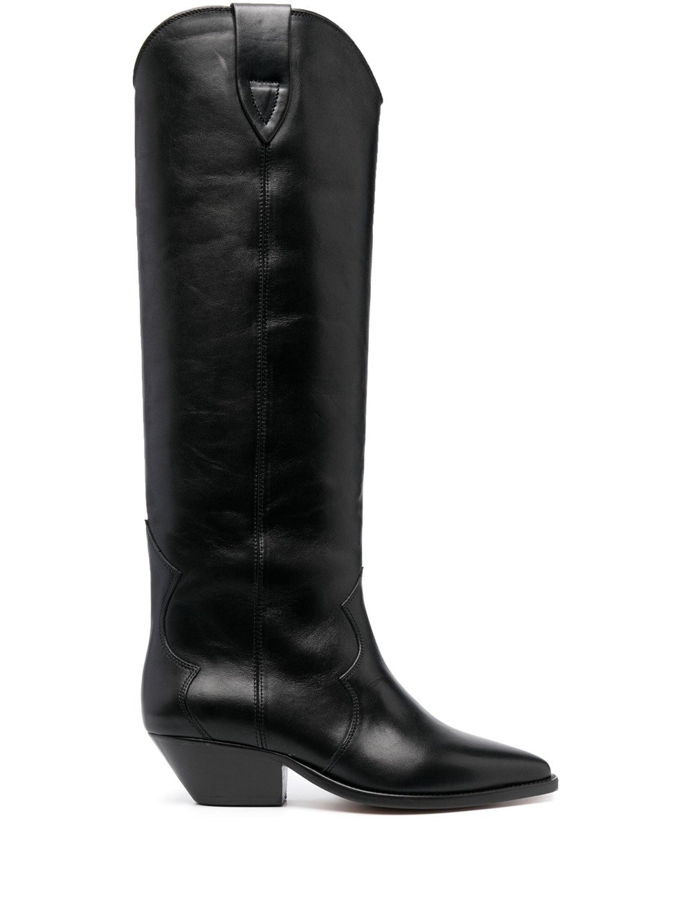 Shop Isabel Marant Denvee 40mm Knee High Boots In Black