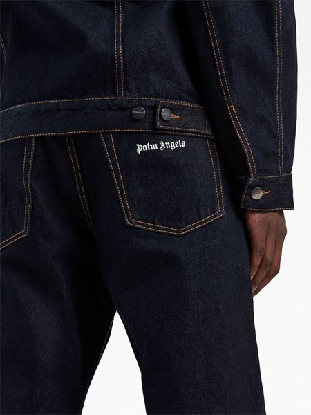 palm angels Slim jeans with embroidery available on theapartmentcosenza.com  - 32036 - US