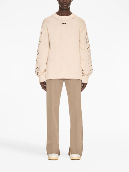 Off white hotsell diag arrows sweatshirt