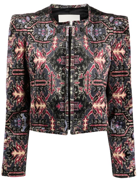 isabel marant cropped jacket