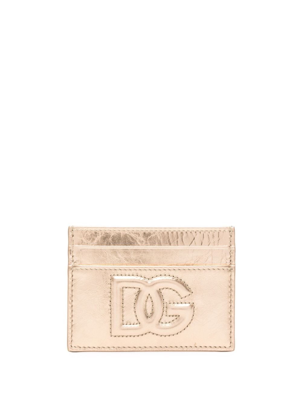 Dolce & Gabbana Wallet With Metallic Effect