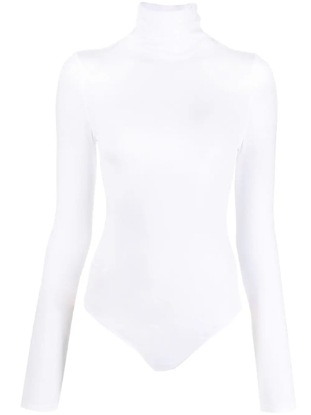 wolford Colorado bodysuit with high neck and long sleeves available on   - 32349 - PY