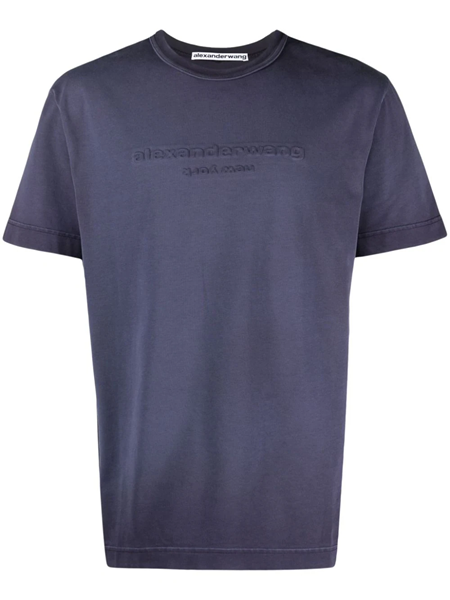 alexander wang T-shirt with embossed logo available on