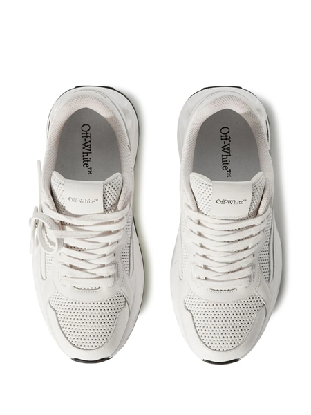 OFF-WHITE: 3.0 Off Court sneakers in leather and mesh - White 2