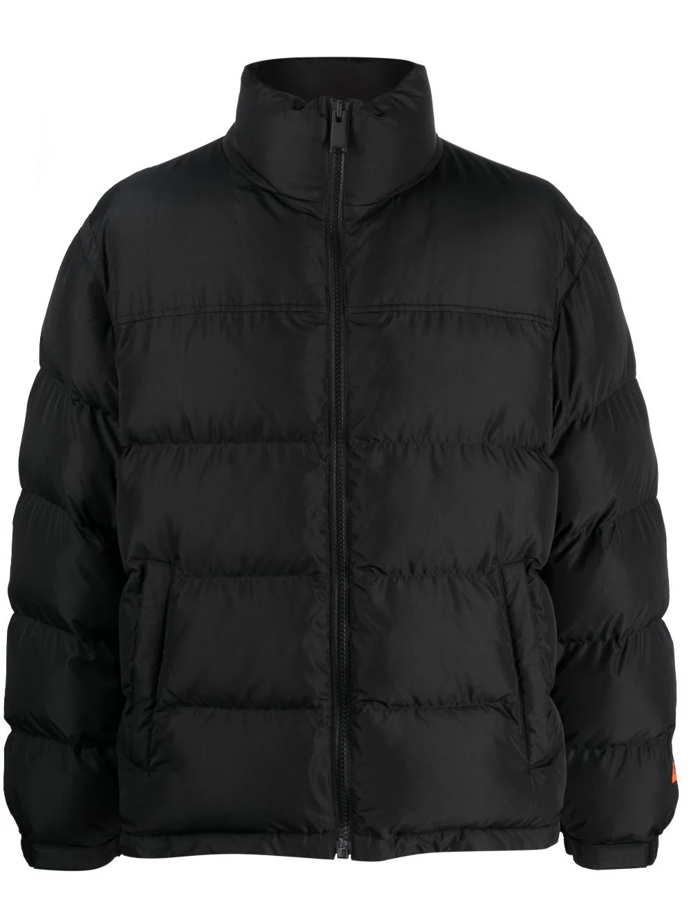 Heron Preston Ex-ray Zip-up Padded Jacket In Black