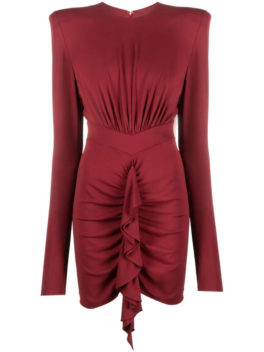 ALEXANDRE VAUTHIER SHORT DRESS WITH LONG SLEEVES